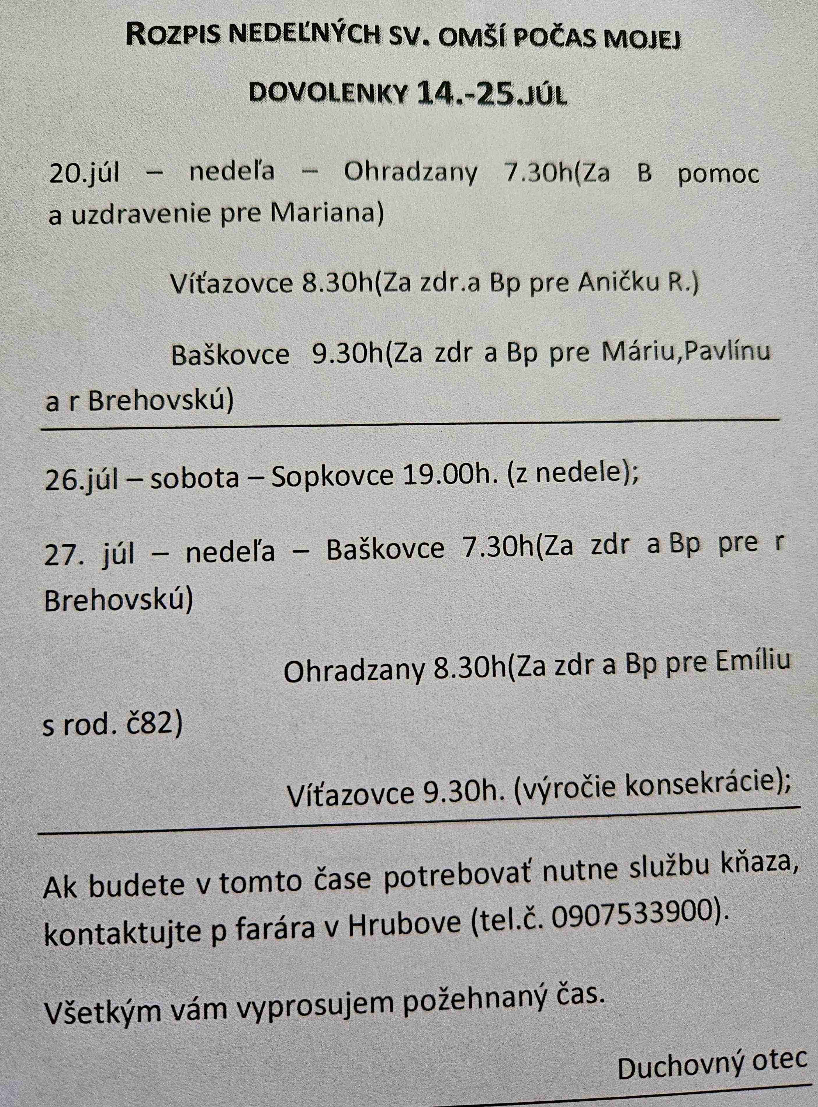 rozpis omsi jul 25